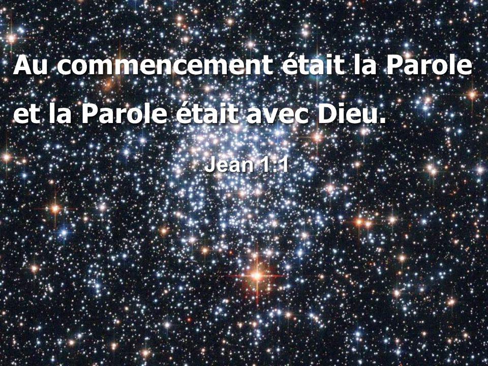 Au commencement